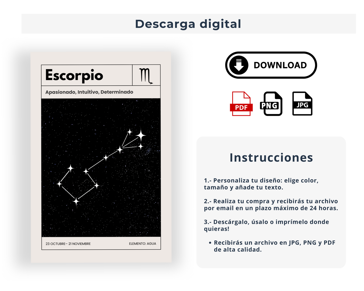 Escorpio: El poster estelar de tu signo del zodiaco