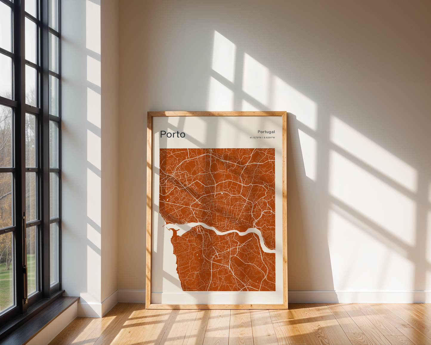 El mapa que te representa, decora con coordenadas y recuerdos