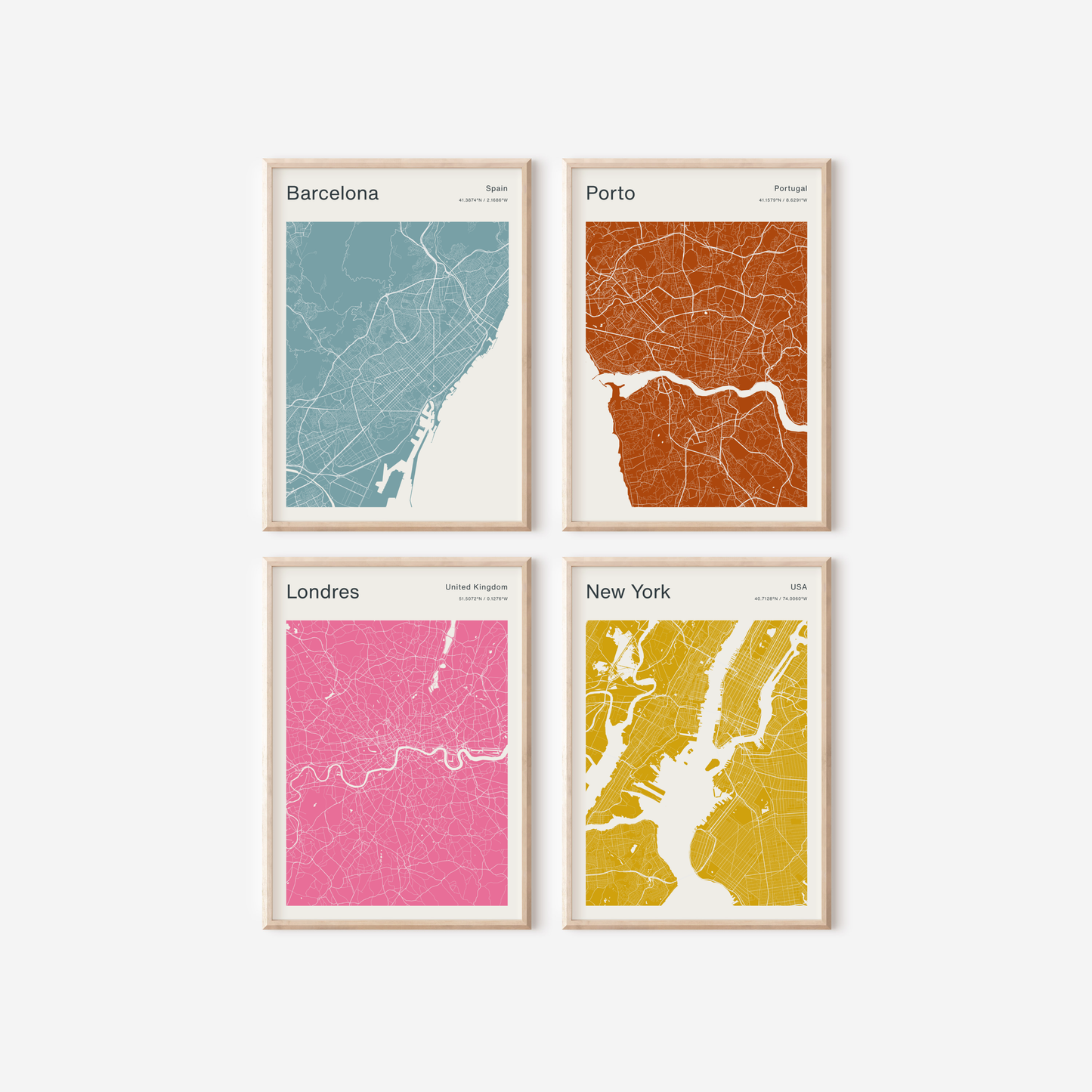 El mapa que te representa, decora con coordenadas y recuerdos