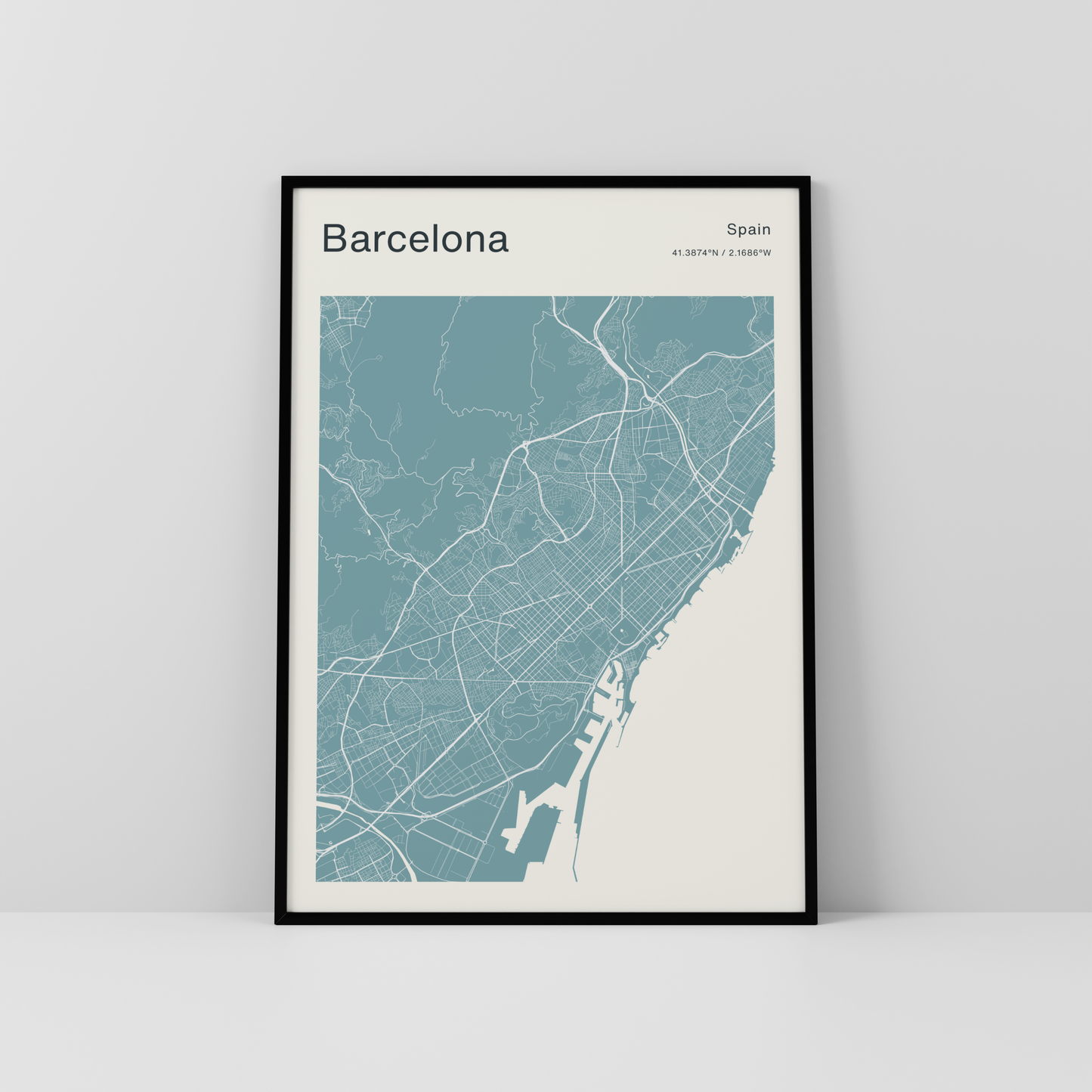 El mapa que te representa, decora con coordenadas y recuerdos