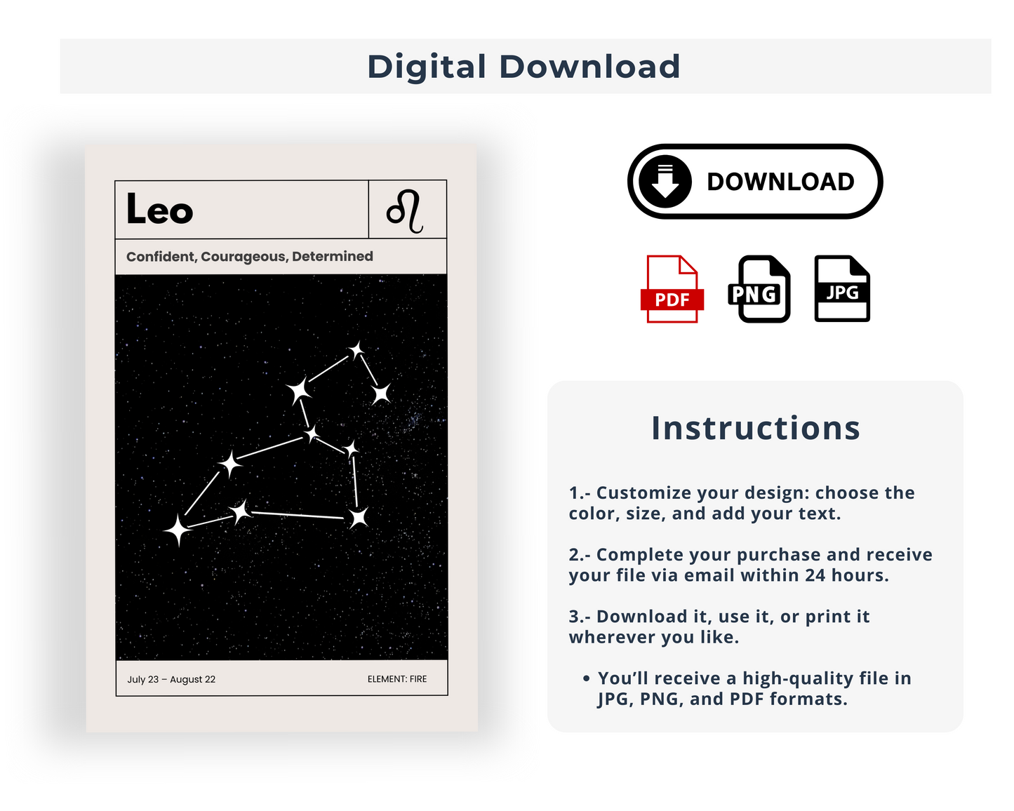 Leo: El poster estelar de tu signo del zodiaco