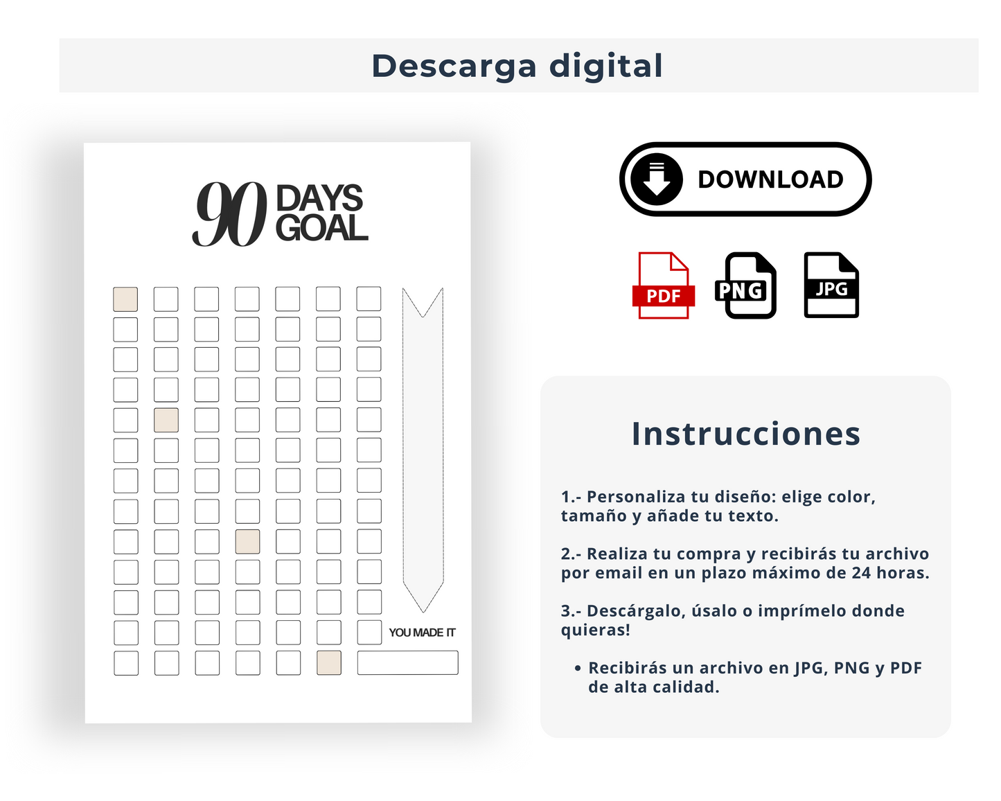 Objetivo de 90 días