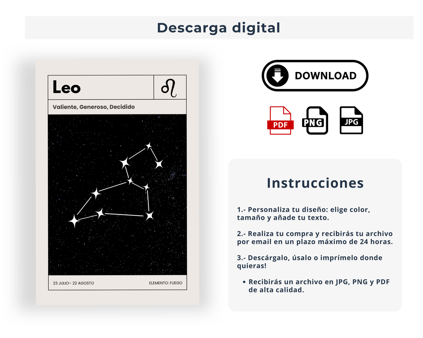 Leo: El poster estelar de tu signo del zodiaco