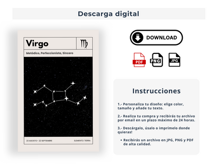 Virgo: El poster estelar de tu signo del zodiaco