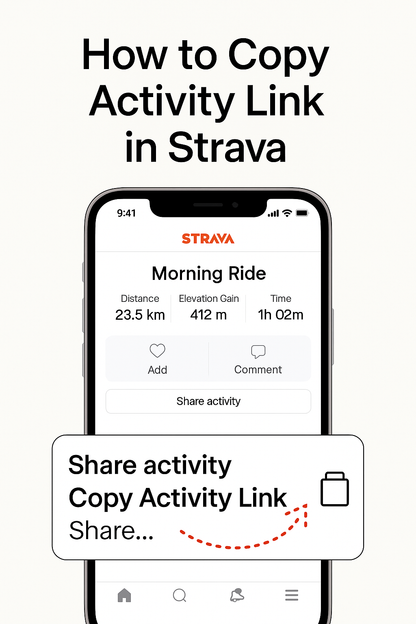 Tu mejor carrera, de Strava a la pared (Oscuro)