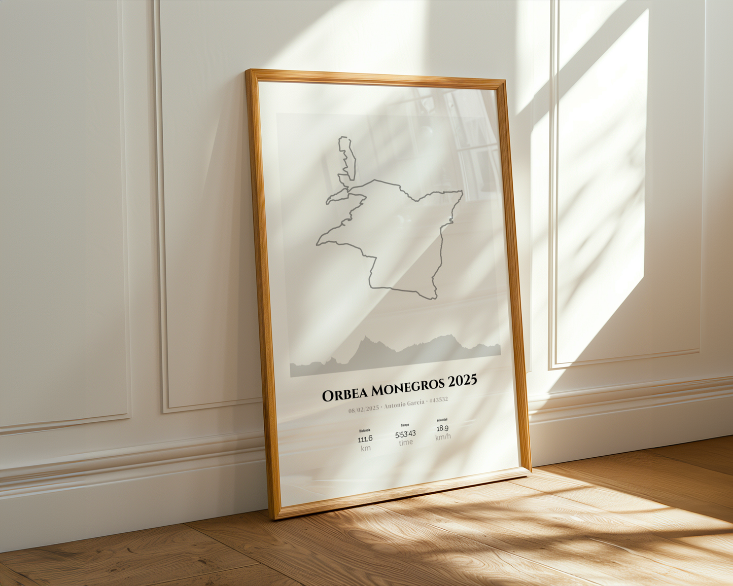 Tu mejor carrera, de Strava a la pared