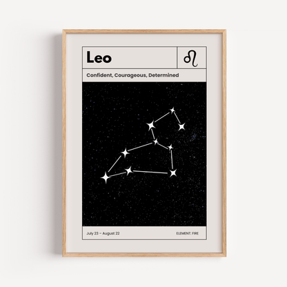 Leo: El poster estelar de tu signo del zodiaco