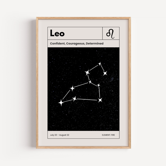 Leo: El poster estelar de tu signo del zodiaco