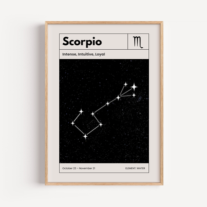 Escorpio: El poster estelar de tu signo del zodiaco