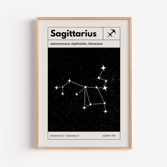 Sagitario: El poster estelar de tu signo del zodiaco