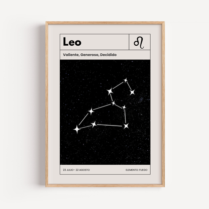 Leo: El poster estelar de tu signo del zodiaco