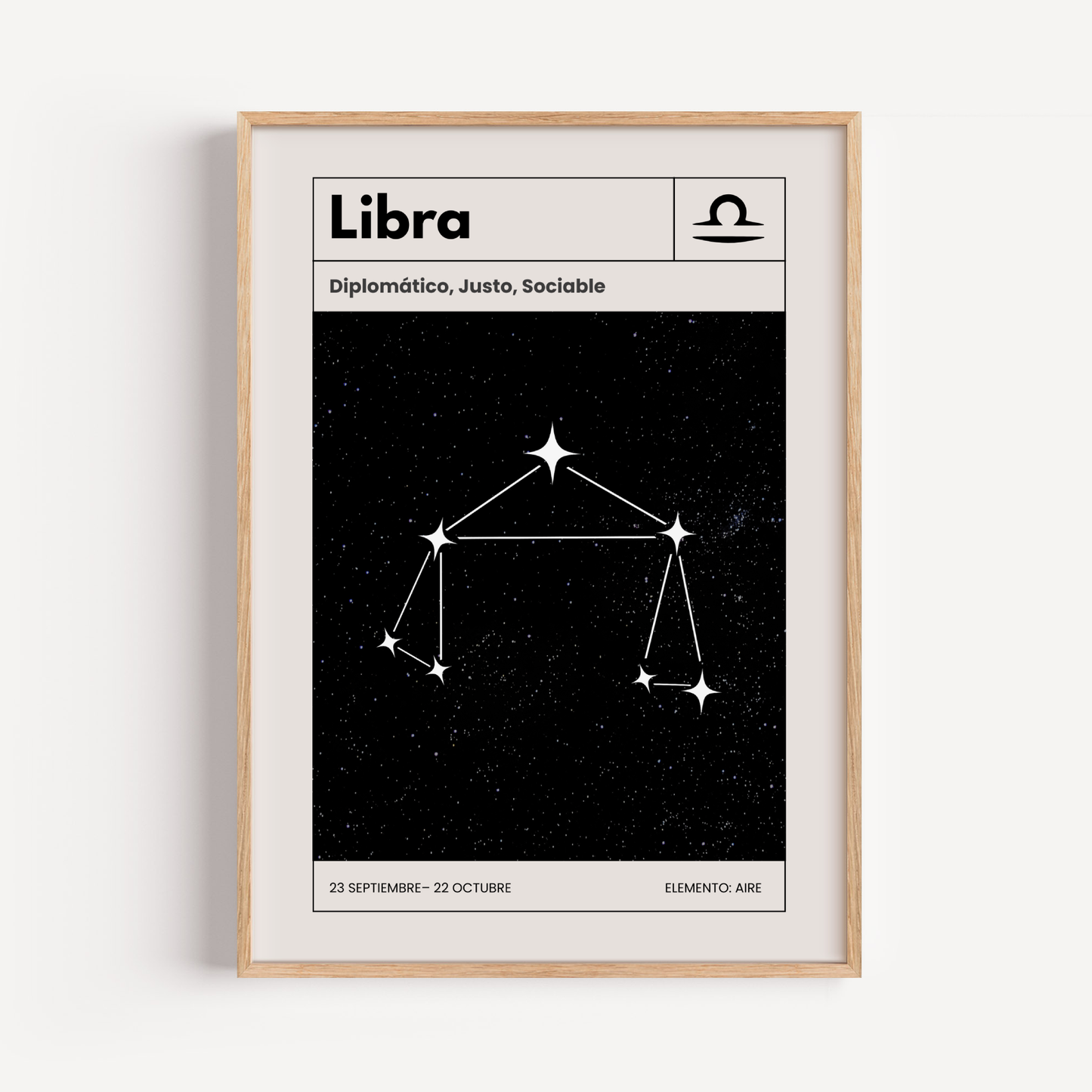 Libra: El poster estelar de tu signo del zodiaco