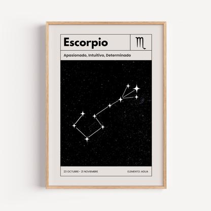 Escorpio: El poster estelar de tu signo del zodiaco