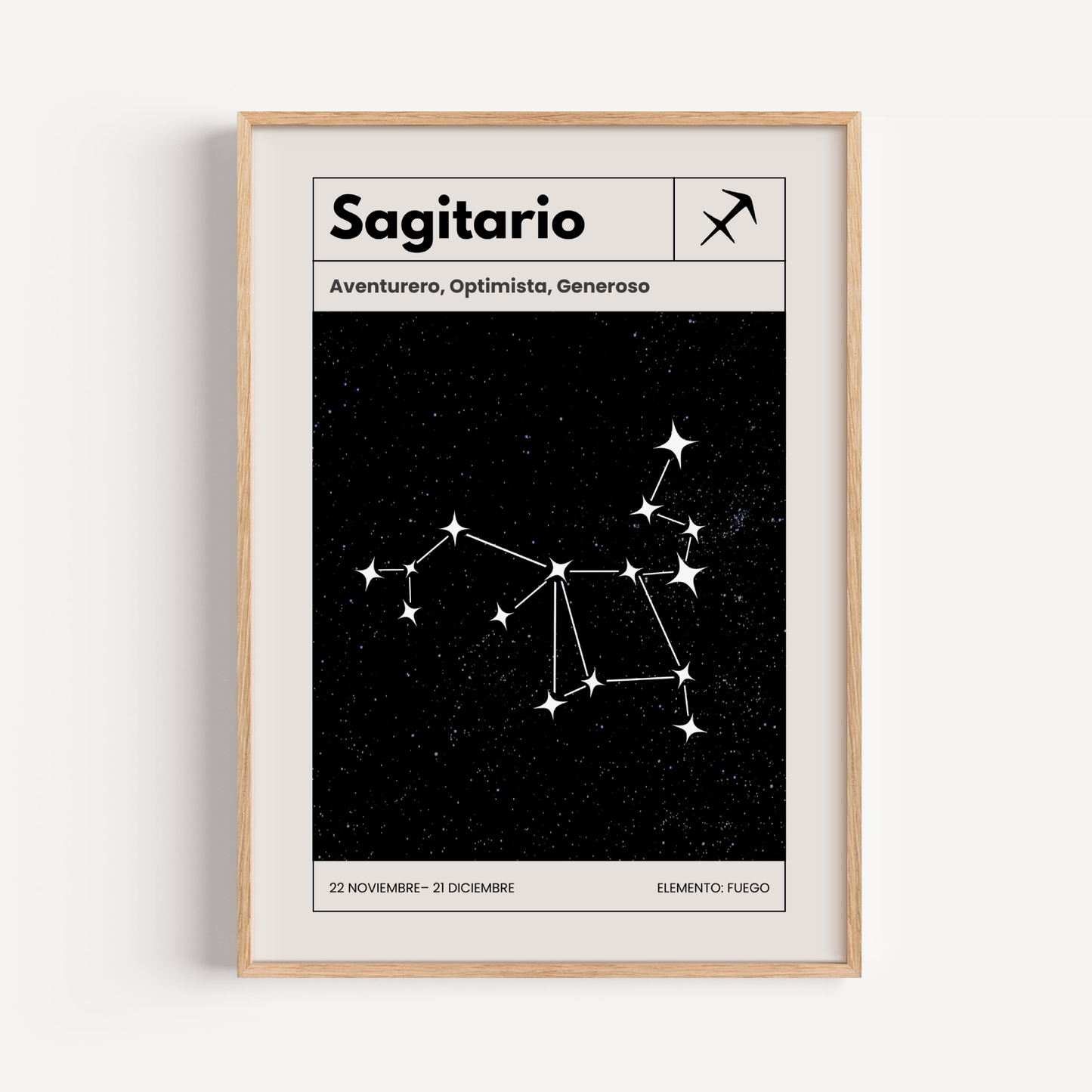 Sagitario: El poster estelar de tu signo del zodiaco