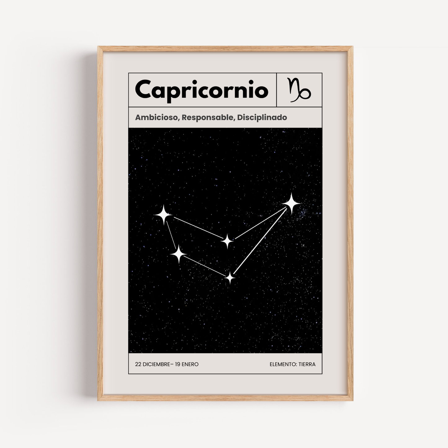 Capricornio: El poster estelar de tu signo del zodiaco