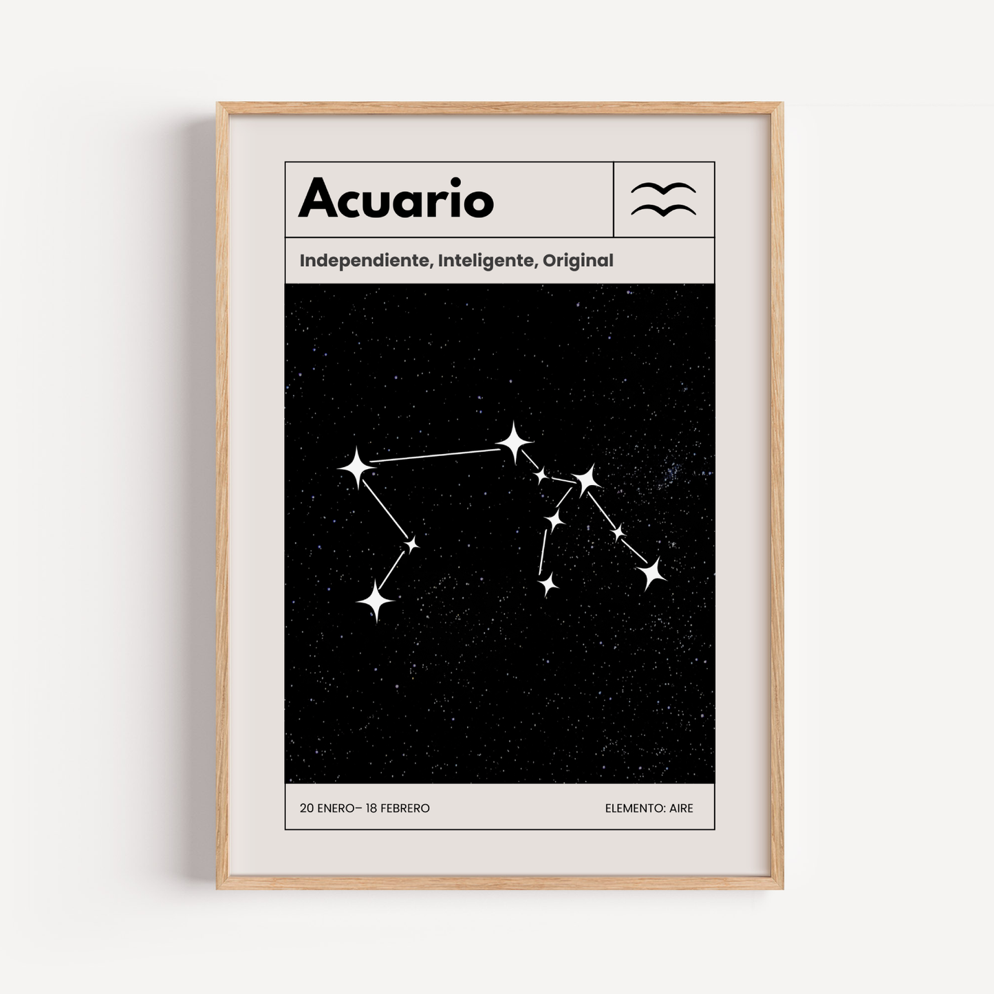 Acuario: El poster estelar de tu signo del zodiaco