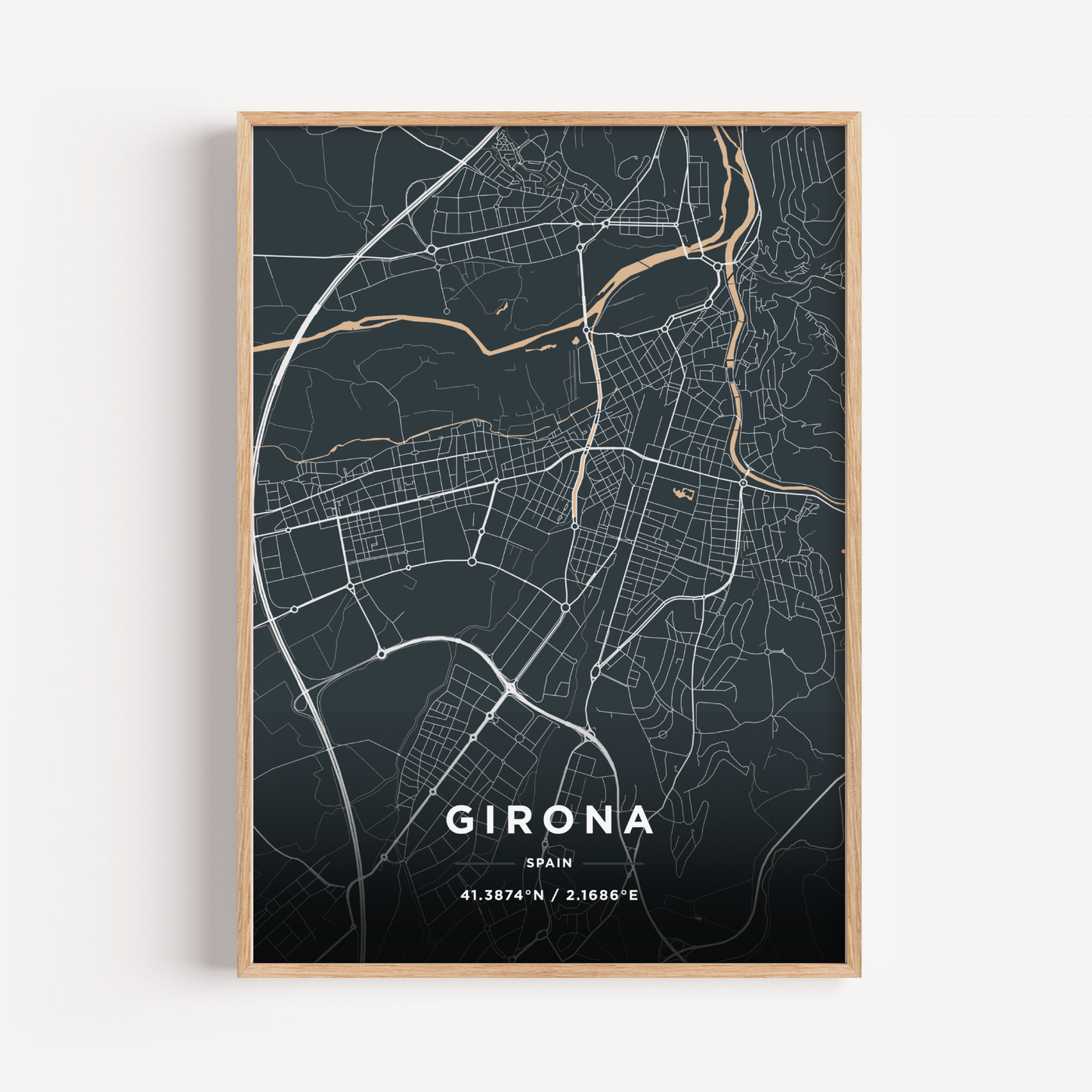 Mapa moderno de tu ciudad favorita (Eléctrico)