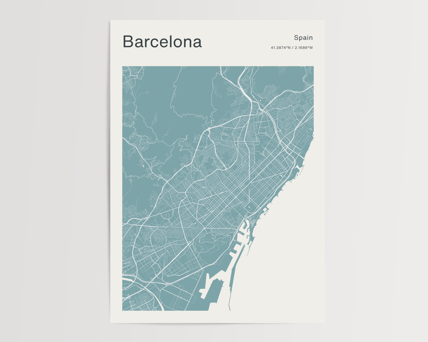 El mapa que te representa, decora con coordenadas y recuerdos