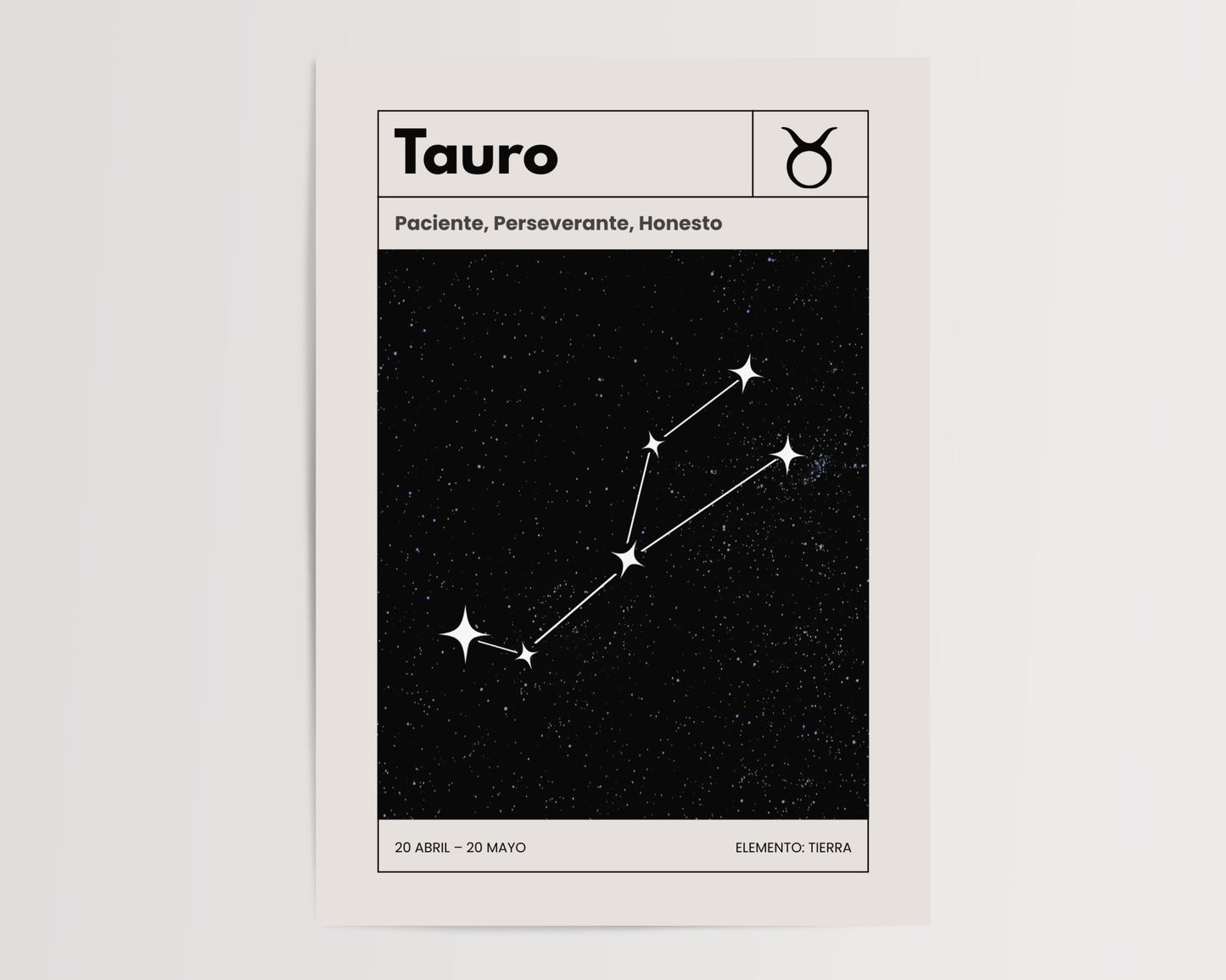 Tauro: El poster estelar de tu signo del zodiaco