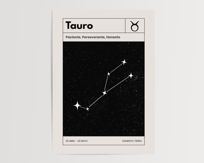Tauro: El poster estelar de tu signo del zodiaco