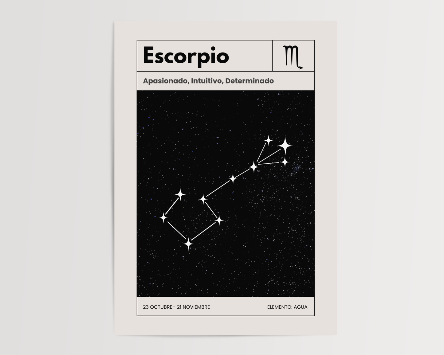 Escorpio: El poster estelar de tu signo del zodiaco