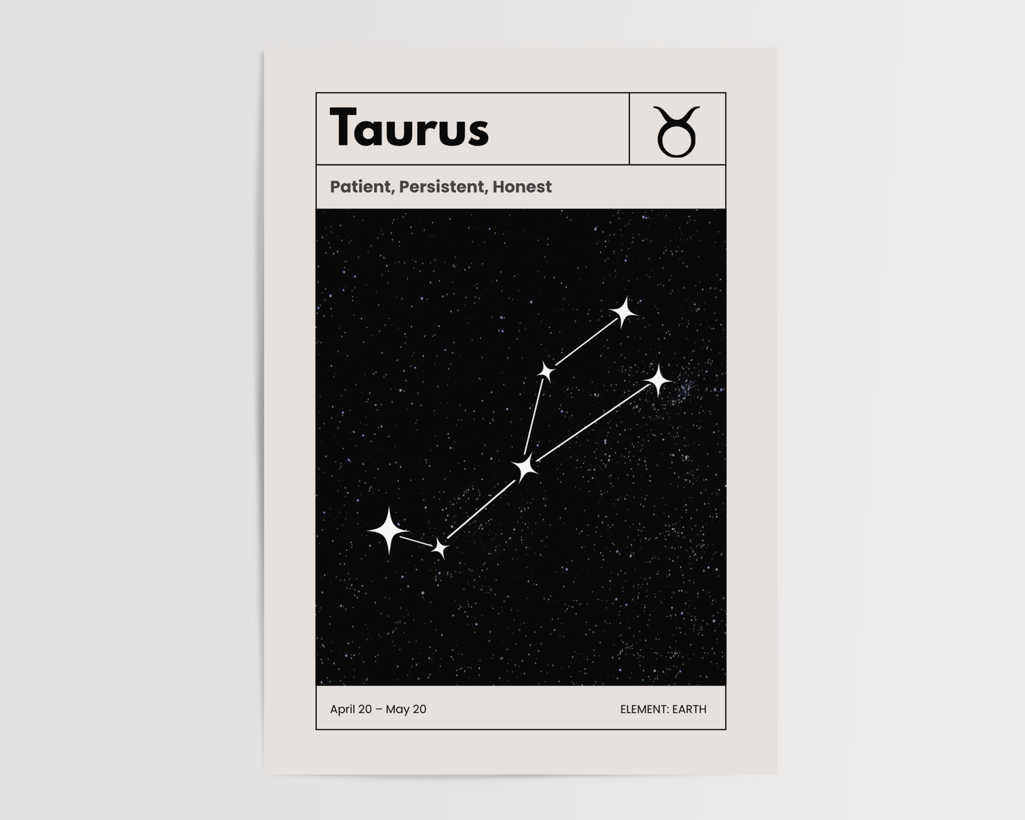 Tauro: El poster estelar de tu signo del zodiaco