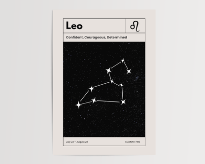 Leo: El poster estelar de tu signo del zodiaco