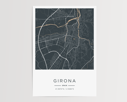 Mapa moderno de tu ciudad favorita (Eléctrico)