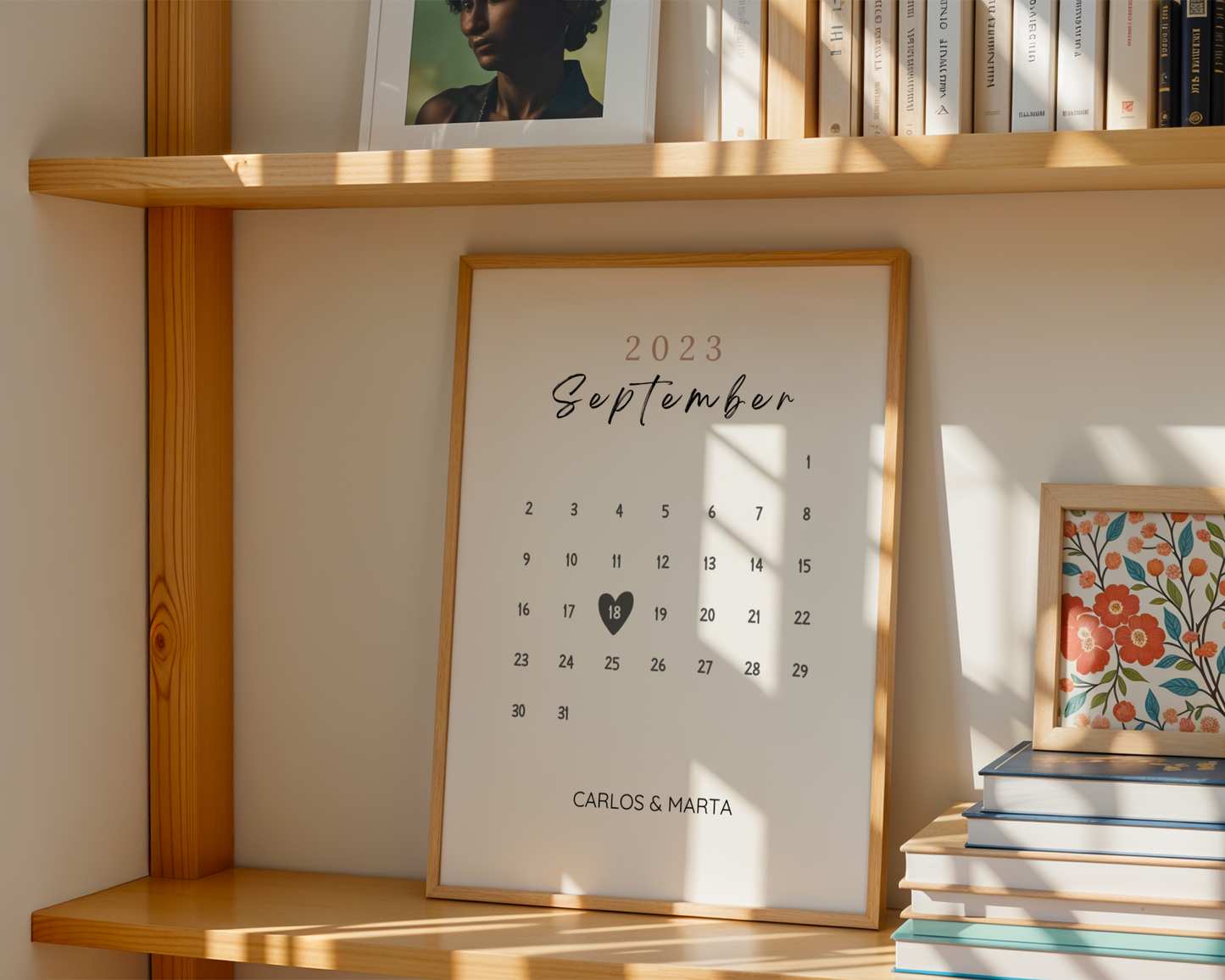 El día que empezó todo: calendario personalizado