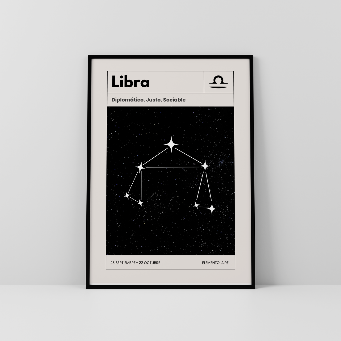 Libra: El poster estelar de tu signo del zodiaco