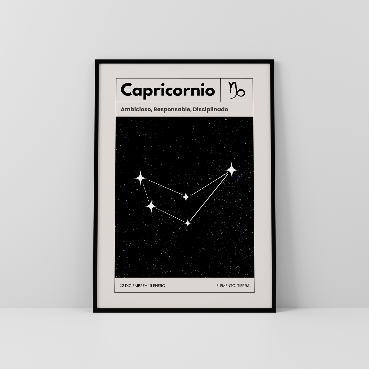 Capricornio: El poster estelar de tu signo del zodiaco