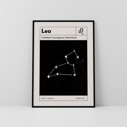 Leo: El poster estelar de tu signo del zodiaco