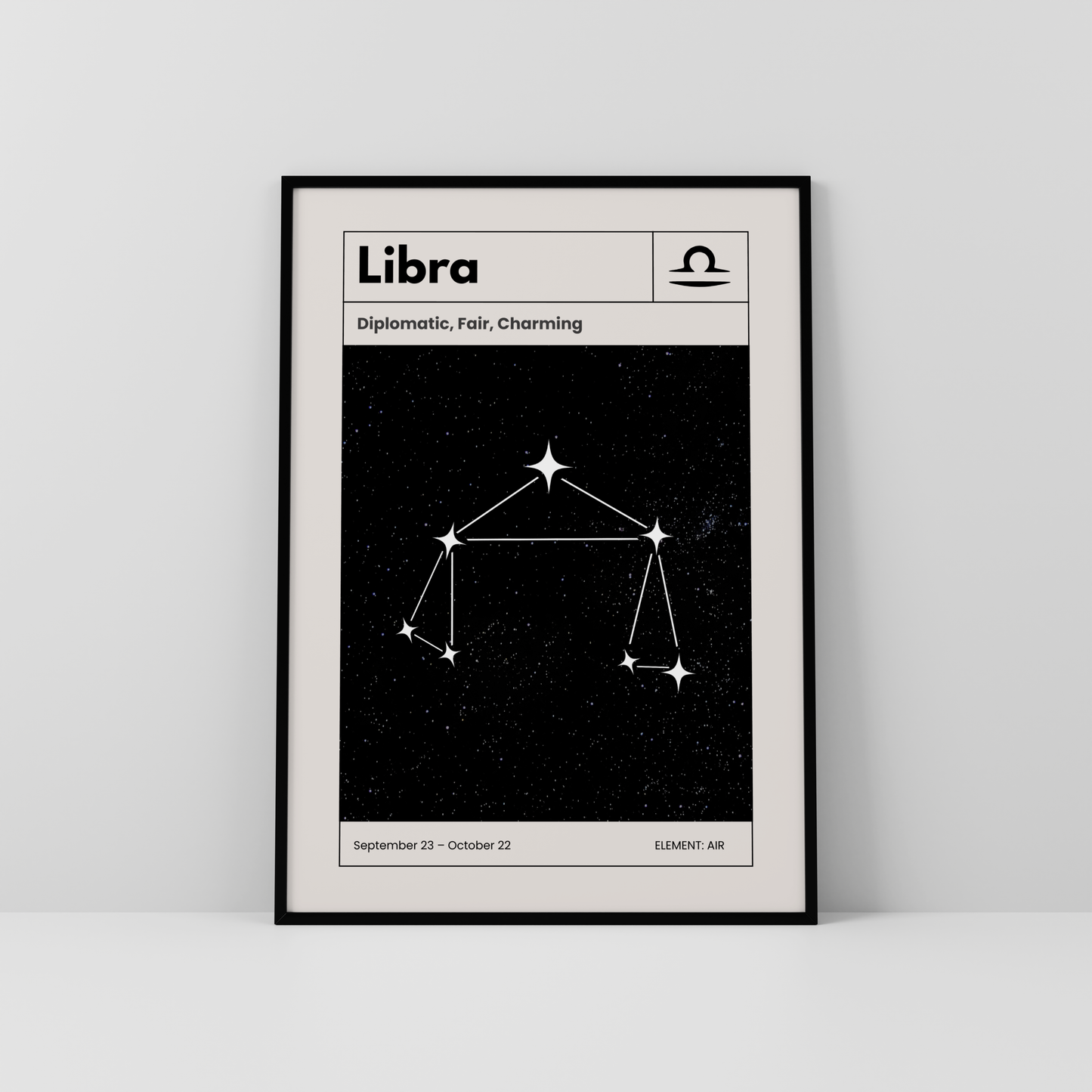 Libra: El poster estelar de tu signo del zodiaco