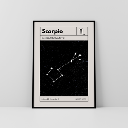 Escorpio: El poster estelar de tu signo del zodiaco