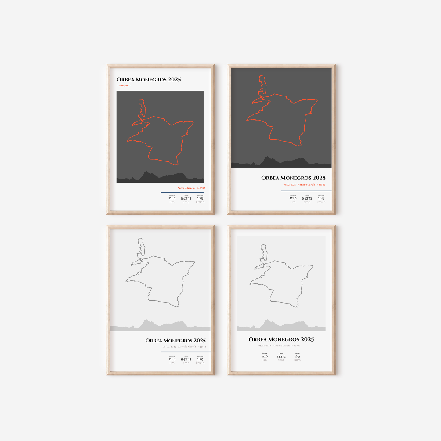 Tu mejor carrera, de Strava a la pared